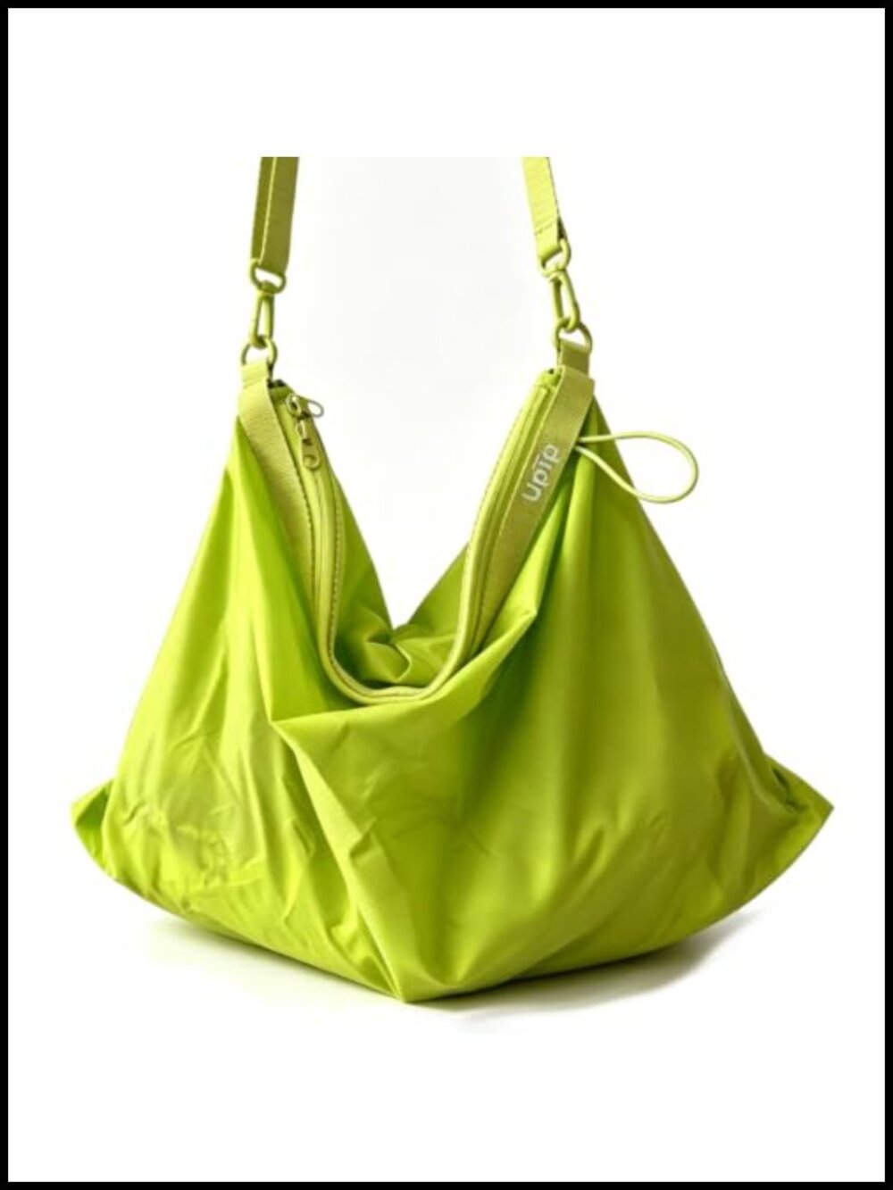20L Foldable Crossbody Reusable Shopping Bag Nylon Travel Gym Tote